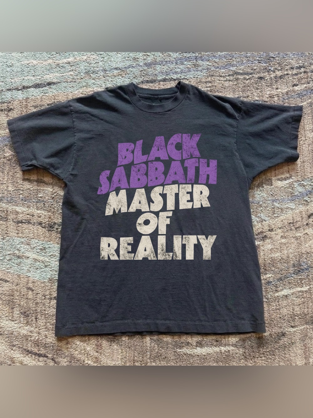 Black Sabbath Master of Reality Track-list Graphic T-Shirt